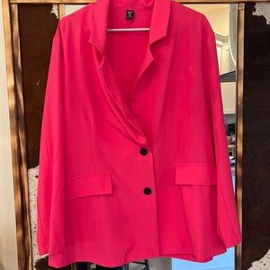 3XL Shein Hot Pink Blazer
